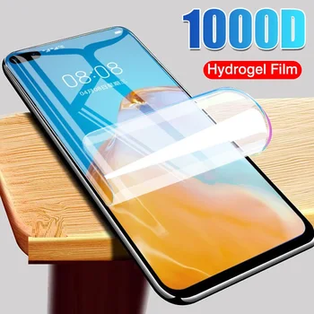 Hydrogel Film For Huawei P20 Pro P30 P40 E Lite Skærm Protektor Huawei P10 Plus S Smart Z 2019 Beskyttende Film Tilfælde Ikke Glas