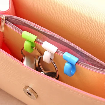 2x Anti-tabt Bag Kroge Praktisk Transportabel Små Objekter, der Holder Nøglen Klip