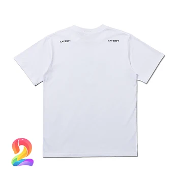 Nye Cav Komme kortærmet T-shirt Mænd Kvinder i Høj Kvalitet Digital Udskrivning Mønster Casual t-Shirts CAVEMPT Mode Rund Hals T-Shirt