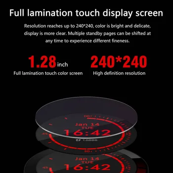 Ny 2020-E3 Sport Smart Ur Mænd IP68 Vandtæt Fuld Touch Screen Silikone Rem SmartWatch til Android, IOS Telefon