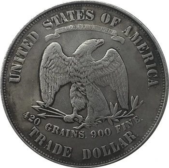 1883 Handel Dollar MØNT KOPI