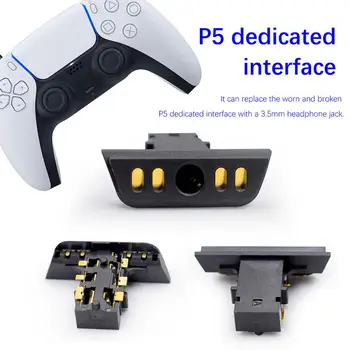 For PS5 Hovedtelefoner Headset Hovedtelefon Jack Port Stik Stik Reparation af Dele Til Playstation5 PS5 Controller Til PS5 Opladning Stik