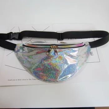 Bælte Taske Væskebæltet Bolsa Feminina Hofte Taske Bæltetaske Fanny Pack Laser Gennemsigtig Talje Taske Hologram Taske