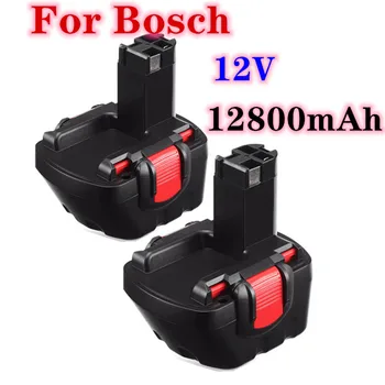 2021 for Bosch 12 V 12800mah PSR batteri recargable 12 V 12.8 AH AHS GSB GSR 12 VE-2 BAT043 BAT045 BAT046 BAT049 BAT120 BAT139