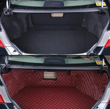 Fiber læder bilens bagagerum måtte til toyota camry 2012 2013 2016 2017 xv50 Daihatsu Altis bil tilbehør