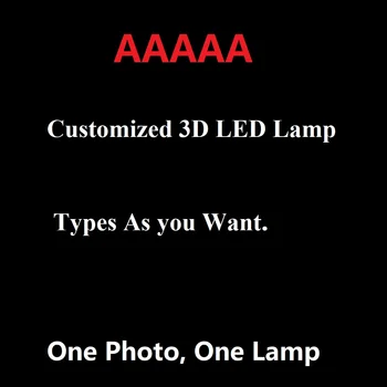 Tilpasse 3D-LED-Lampe Service For Enkelt En Pris, der Tilpasser Billeder Billede Goden Service