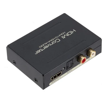 HDMI Audio Splitter, HDMI-TIL-HDMI + LYD + SPDIF + R / L Audio Signal Converter Ja OEM