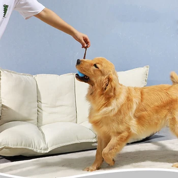 Interaktive Pet Hund Legetøj Sikker Smagløst Bide-resistente Mad Breder Hund Tygge Legetøj Holdbar Lindre Angst Hvalp Tandbørste Legetøj