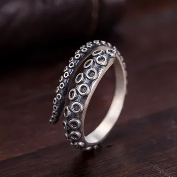 Europæiske og Amerikanske enkel titanium stål ring par ring i rustfrit stål ring