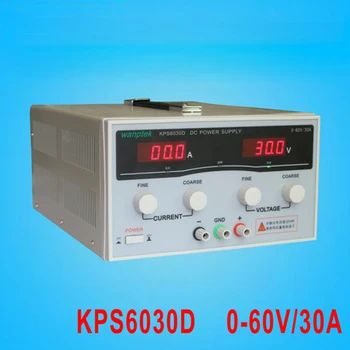 220V 60V/30A KPS6030D Høj præcision, Høj Effekt Justerbar LED Dual Display Skifter DC strømforsyning