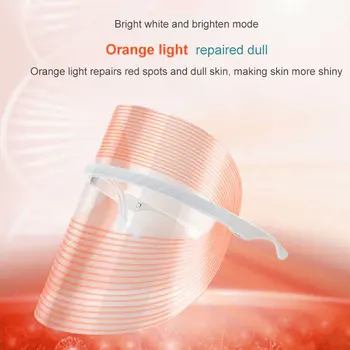 3 Farver LED Lys Terapi ansigtsmaske Foton Instrument, Anti-aging, Anti Acne Rynke Fjernelse Huden Stram Beatuy SPA-Behandling