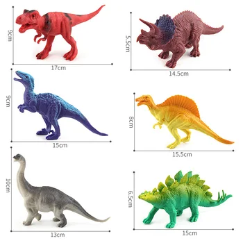 10stk/masse Classic Jurassic Dinosaur Model Børns Uddannelsesmæssige Legetøj Simulering Dyr, Figurer Kids Legetøj til Drengen Gaver
