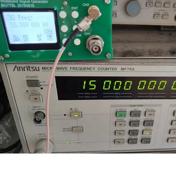 Maxgeek WB-SG1 Signal Generator 1 hz-6,4 G/9,5 G RF-Signal Kilde, Justerbar Strøm 10MHz Reference Frekvens