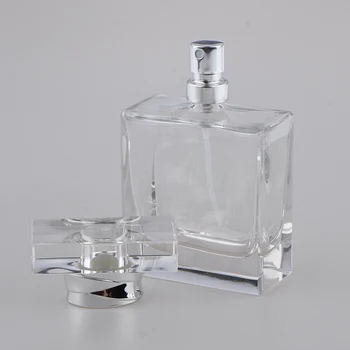 Meget Poleret Glat Glas Parfume Flaske, Tom Parfume Atomiser 1.7 Oz,