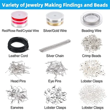 Smykker At Gøre Produkter Omfatter Perler, Tilbehør, Tænger, Opbevaringskasser, Smykker Halskæde, Laver Reparation Tilbehør.