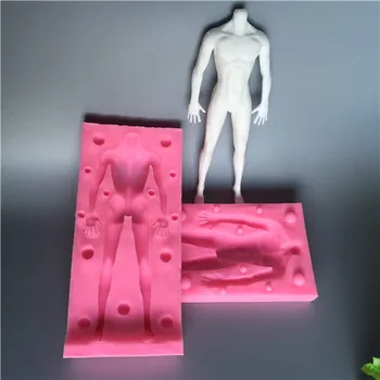 Dukke menneskelige krop Silikone Formen Gudinde Form Voks Skimmel Duftende Stearinlys Gør Keramik ler ultralet ler skimmel