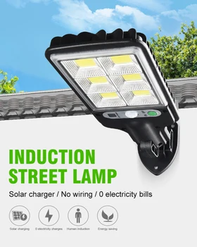5,5 V Solar Sensor væglampe COB/LED Vandtæt Menneskelige Induktion gadelygte Have Offentlig Countyar For boligindretning Forsyninger