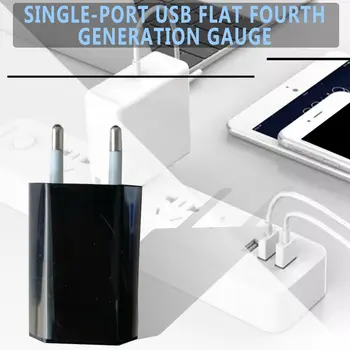 EU Stik USB-Oplader Power Adapter 5V 1A Enkelt USB-Port Hurtig Oplader til iPhone 6 6S 7 8 Plus X XR XS 11 Pro Max antal 5S SE