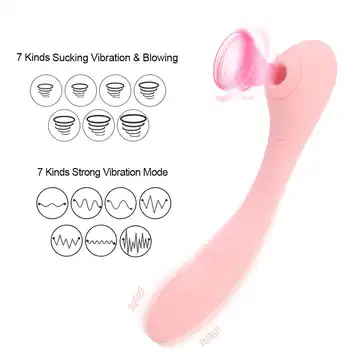Blegning klitoris sucker vaginal vibrator vibrerende brystvorte suger klitoris stimulering af sex legetøj til kvinder masturbator