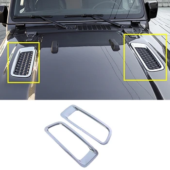 Bilens Motorhjelm Aircondition og Stikkontakten, Vent Dekoration Cover Sticker til Jeep Wrangler JL 2018+ Bil Klistermærker