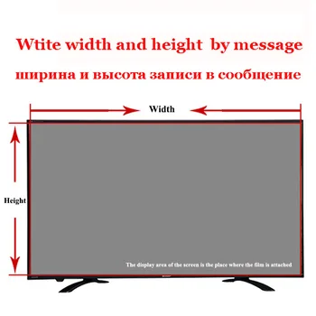For Samsung 138 cm 55-tommer Anti-Blåt Lys, TV Screen Protector film Damage Protection Panel Filter Blokerer TV tilbehør