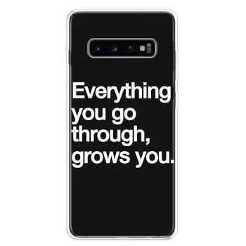 Nyt Tilbud Sociale Medier skader din mentale sundhed Blød Silikone Phone Case For Samsung Galaxy S10 S21 S20 FE Note 10 9 8 S9 S8 Plu