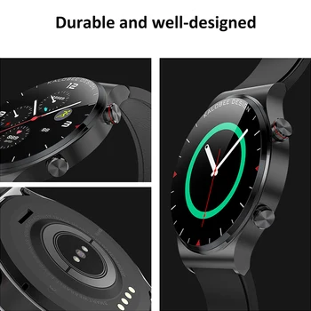 Smart Ur til Mænd Bluetooth Opkald, Fuld Touch Screen pulsmåler Sport Smartwatch SK6 Android IOS For HUAWEI GT2 PRO SK8pro