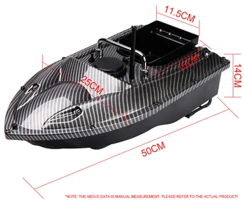 500M LCD-RC Agn Båden, GPS, Fishfinder Speedbåd Karper Agn Krog Indlæg Båd Med LCD-GPS Ekkolod Sensor