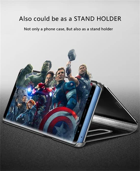 Smart Spejl Flip taske Til Samsung S11 Plus S11e Clear View Cover Til S10 Plus S10e S10 5G S9 S8 Plus S7 S6 Kant Coque Capa