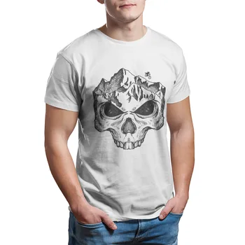 Kortærmet T-shirt Kraniet Rytter Søde Unisex Oversize t-shirts 53625