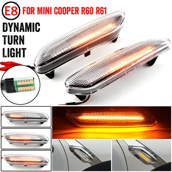 Dynamisk Blinklys For Mini Cooper Countryman Paceman R60 R61 Sekventiel Flyder Indikator LED-blinklys Bil Side Markør Lys