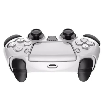 2 Pc ' er til PS5 Controller Dække Huden, Non-Slip Silikone Beskyttende Dække Sagen Gamepad Controller, Blå-Rød & Sort-Hvid