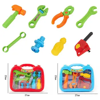 Barn Dreng Søde Simulering Reparation Værktøj Montering Pædagogisk Legetøj Kids Gave