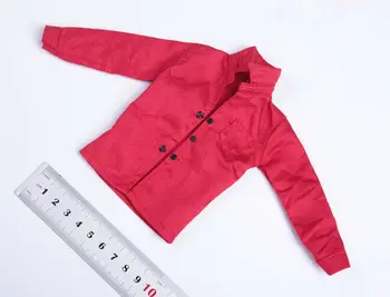 1:6. skala Rød skjorte model For 12