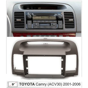 9-Tommer 2Din Bil Radio Dashboard Stereo Panel til Montering Bil Panel Dobbelt Din CD-DVD-Billede til Toyota Camry 5 2001-2006