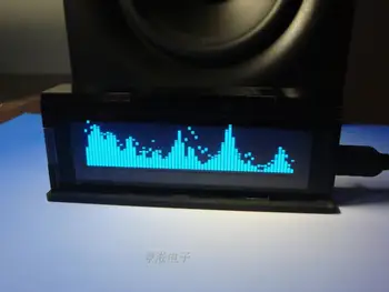AS256 Professionelle Musik-spektrumsvisning Bil Forstærker Audio Ændring OLED-Voice Control Udligning Indikator