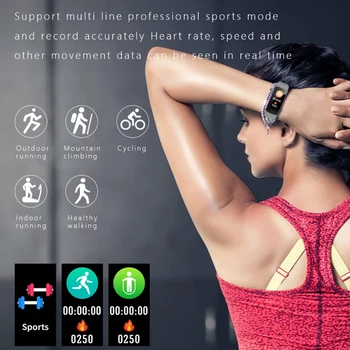 11UB Smart Band Ur Armbånd Armbånd Fitness Tracker 14 Dage Bruge Når Opladet Opkald & SNS Påmindelse Brugerdefineret Baggrund