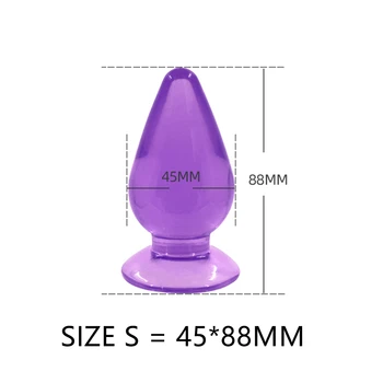 Lille Størrelse Anal Plug Mini Butt Plug Anal Plug Erotisk Legetøj Sex Produkter til Mænd BDSM Anal Sex Legetøj for Begyndere