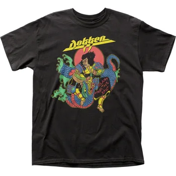 Dokken Beast From The East Voksen Tee Mænds Bomuld T-Shirt Custom Print 11 Farver Og 8 Størrelser