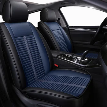 Nye Læder Universel bil sædebetræk For Cadillac ATS CTS SRX SLS XTS Escalade