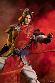 Collectible 1/6 Skala Zhou Yu GongJin Dynasty Warriors 9 Action Figur Dukker Komplet Sæt Model På Lager for Fans Ferie Gaver