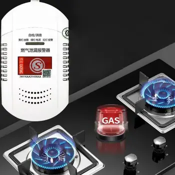 Natural Gas Methane Gas Alarm Detector 85dB Safe Alarm Sensor Gas Leakage Detector