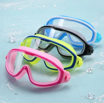 Søde Unger Svømme Briller Svømning Briller, Solbriller, Briller Anti Tåge Øje Svømning Silikone Dykning, Surfing Beskyttelsesbriller