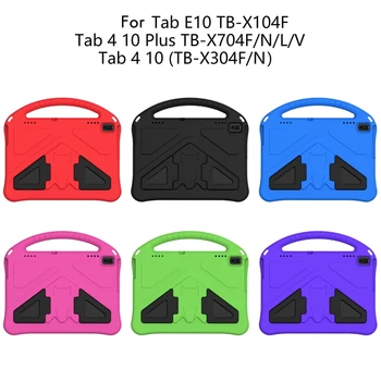 Tablet etui til Lenovo Fanen E10 TB-X104F/Faneblad 4, 10 Plus/Faneblad 4, 10 Tablet Anti-Slip Tilfældet med Tablet Stand til Kid