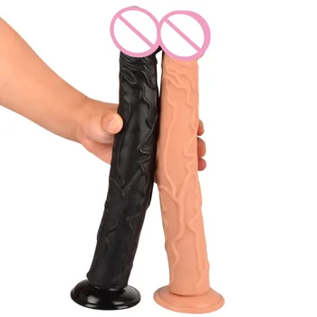 Super Enorm Lang Giant Dildo Sugekop Realistisk Dildo Stor Pik Hest Penis Sexlegetøj Til Kvinde, Stor Penis Faak Dyr Dildoer