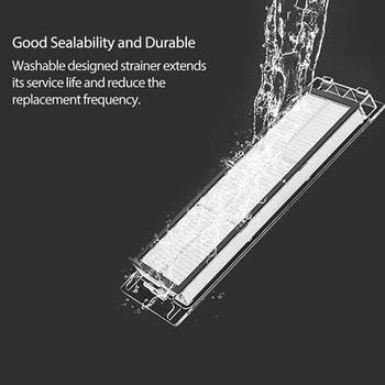 Børste Hepa-Filter sidebørste Tørre Klude børstedæksel Kit til Xiaomi Mi Robot Støvsuger 2 Roborock S50 S51 Dele