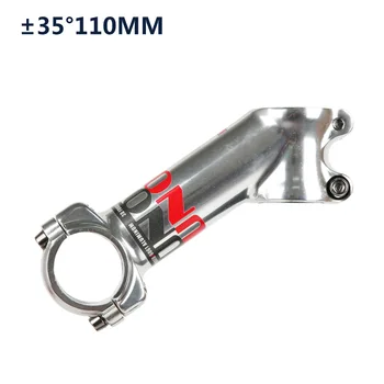 Let Frempind Aluminium 7/17/35degree MTB Cykel Cykel bar Stængler 31.8*60/70/80/90/100/110/120/130mm Sølv