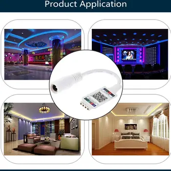 1 stk Mini Bluetooth Led Controller Wireless Smart Phone Control For RGB Strip Controller Bluetooth RGB Q1G3