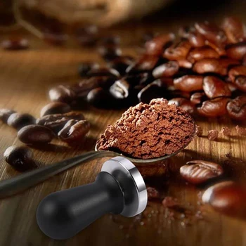304 Rustfrit Stål Og Manipulere Pulver Tryk på, Og Tryk på Sabotage 51mm Pres Espresso Kaffemaskine Tilbehør