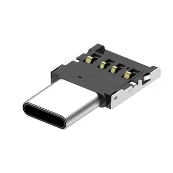 1Pc Micro USB til Type C Type C han til USB-Kvindelige OTG-USB-Konverter Til Android Multi-funktion Tablet O0Q7 Adapter Adapter J1K1